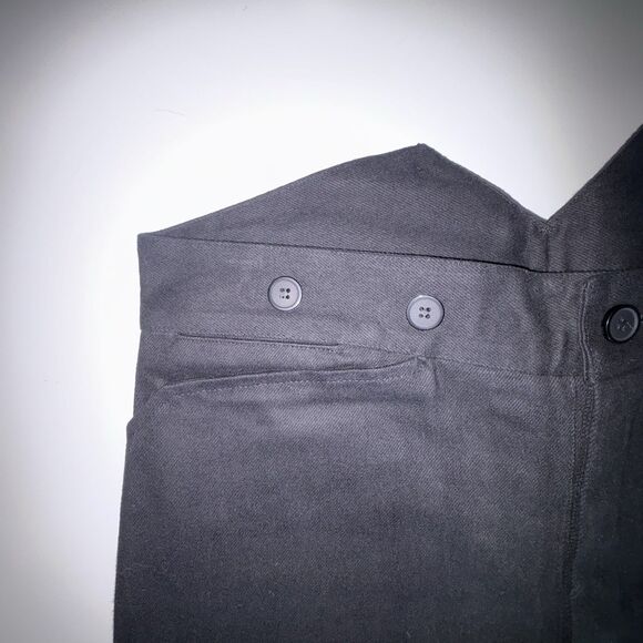 Frontier Classics Mens Black Drifter Trousers Pants Size 36 Reenactment Western - Picture 2 of 10